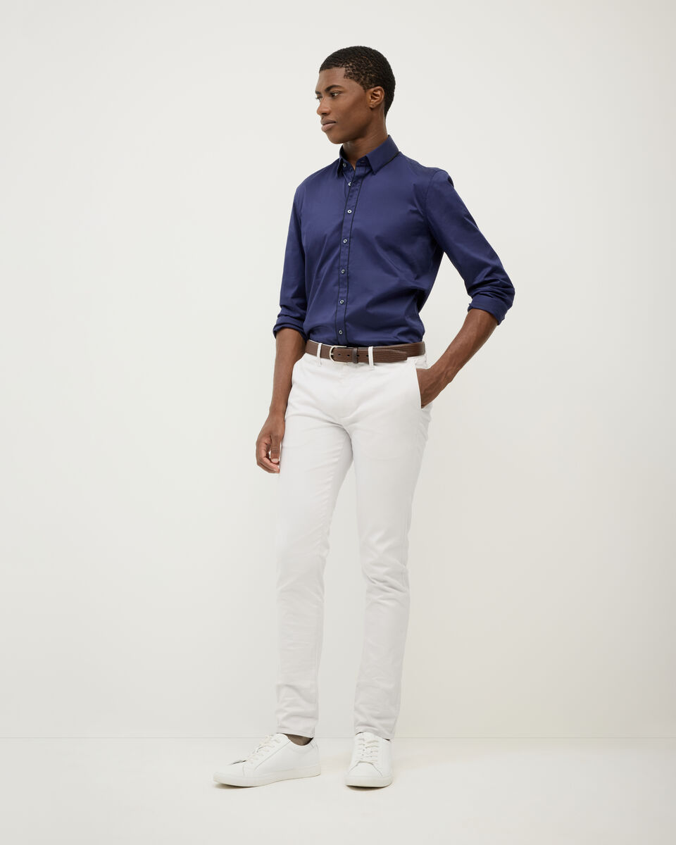 Pascal Long Sleeve Shirt, Navy, hi-res